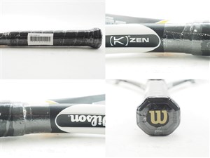 wilson - 中古 テニスラケット ウィルソン K ゼン 110 2007年モデル (G2)WILSON K ZEN 110 2007 Wilson 中古 テニスラケット ウィルソン K ゼン 110 2007年
