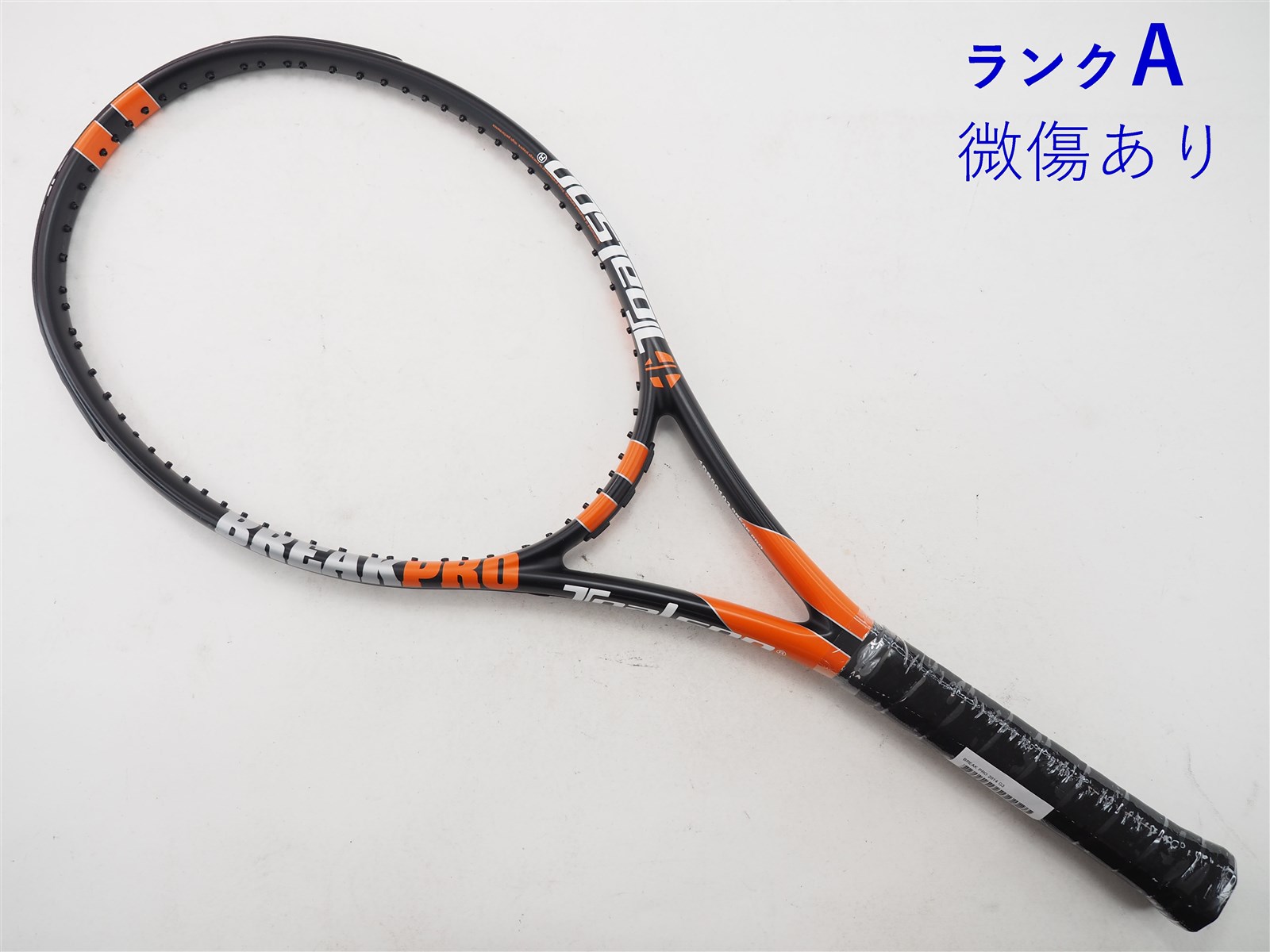TOALSON - 中古 テニスラケット トアルソン ブレイク プロ 2014年モデル【トップバンパー割れ有り】 (G3)TOALSON BREAK PRO 2014 中古】トアルソン ブレイク プロ 2014年モデルTOALSON BREAK PRO