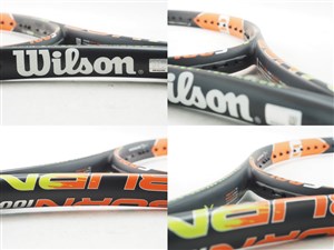 wilson - 中古 テニスラケット ウィルソン バーン 100エス 2015年モデル (G1)WILSON BURN 100S 2015 硬式テニスラケット 中古】ウィルソン バーン 100エス 2015年モデルWILSON BURN 100S