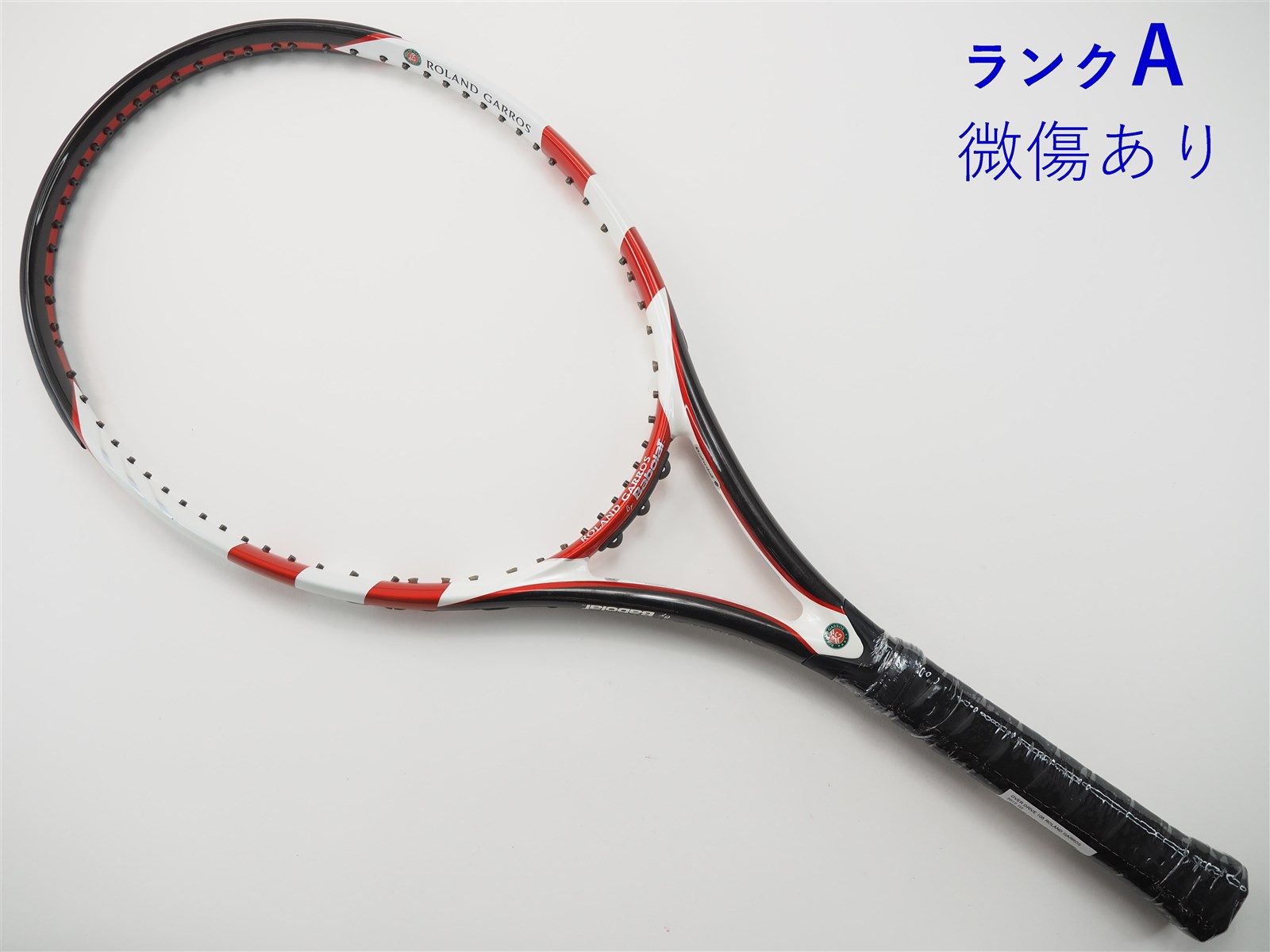 【中古】バボラ オーバードライブ105 ローランギャロス 2012年モデルBABOLAT OVER DRIVE 105 ROLAND GARROS  2012(G2)【中古 テニスラケット】【送料無料】の通販・販売| バボラ| テニスサポートセンターへ