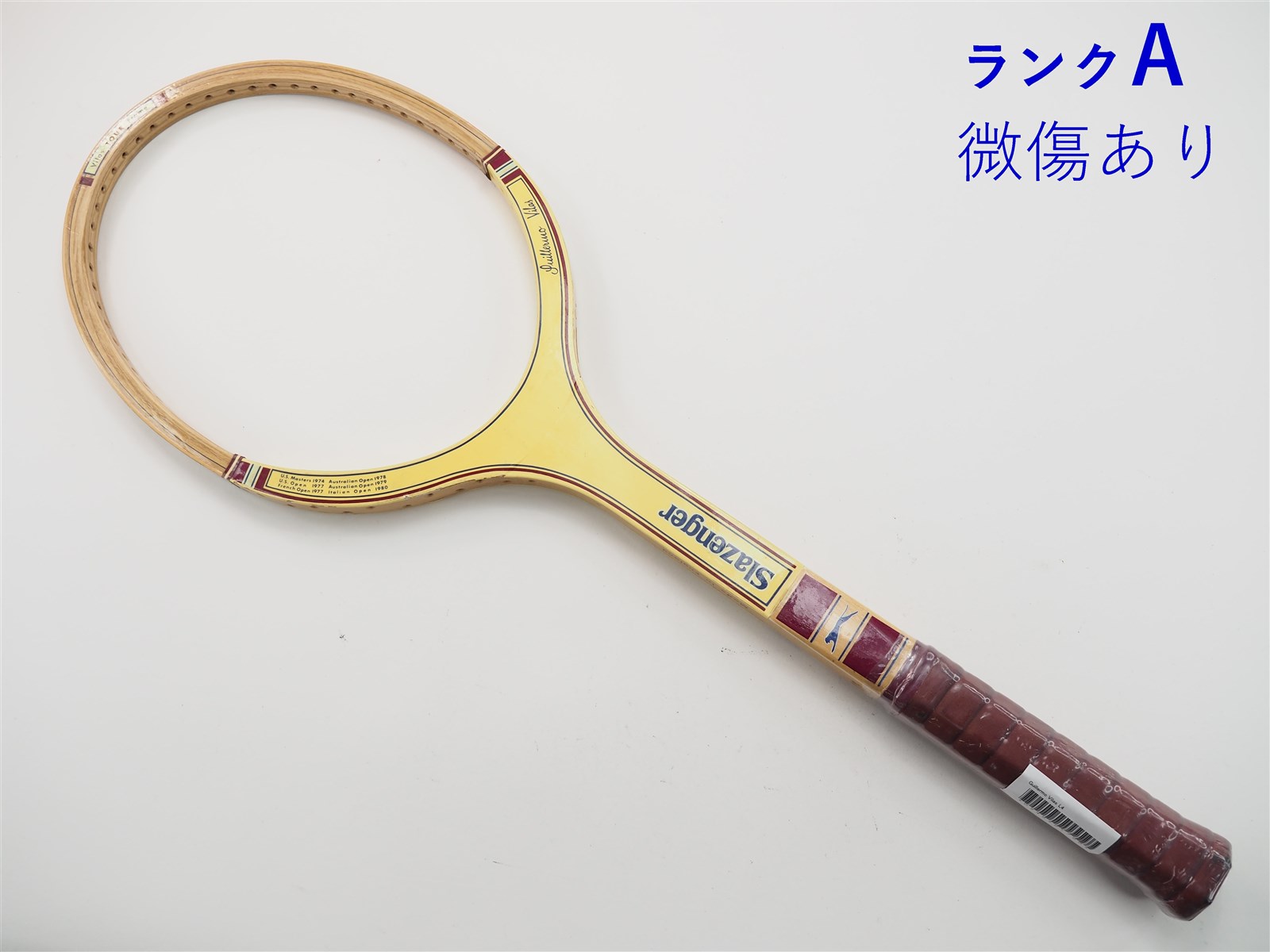 【中古】スラセンジャー ギリェルモ ビラスSlazenger Guillermo Vilas(L4)【中古 テニスラケット】【送料無料】の通販・販売|  その他| テニスサポートセンターへ