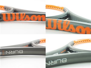 wilson - 中古 テニスラケット ウィルソン バーン 100エス カウンターベール 2017年モデル (G2)WILSON BURN 100S CV 2017 中古】ウィルソン バーン 100エス カウンターベール 2017年