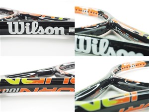中古 テニスラケット ウィルソン バーン 100 チーム 2016年モデル (G1)WILSON BURN 100 TEAM 2016 中古】ウィルソン バーン 100 チーム 2016年モデルWILSON BURN