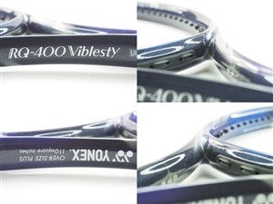 YONEX - 中古 テニスラケット ヨネックス RQ-400 バイブレスティ (UL2)YONEX RQ-400 Viblesty 中古】ヨネックス RQ-400 バイブレスティYONEX RQ-400 Viblesty