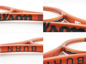 wilson - 中古 テニスラケット ウィルソン バーン 100 バージョン5.0 2023年モデル (G2)WILSON BURN 100 V5.0 2023 中古】ウィルソン バーン 100 バージョン5.0 2023年モデルWILSON