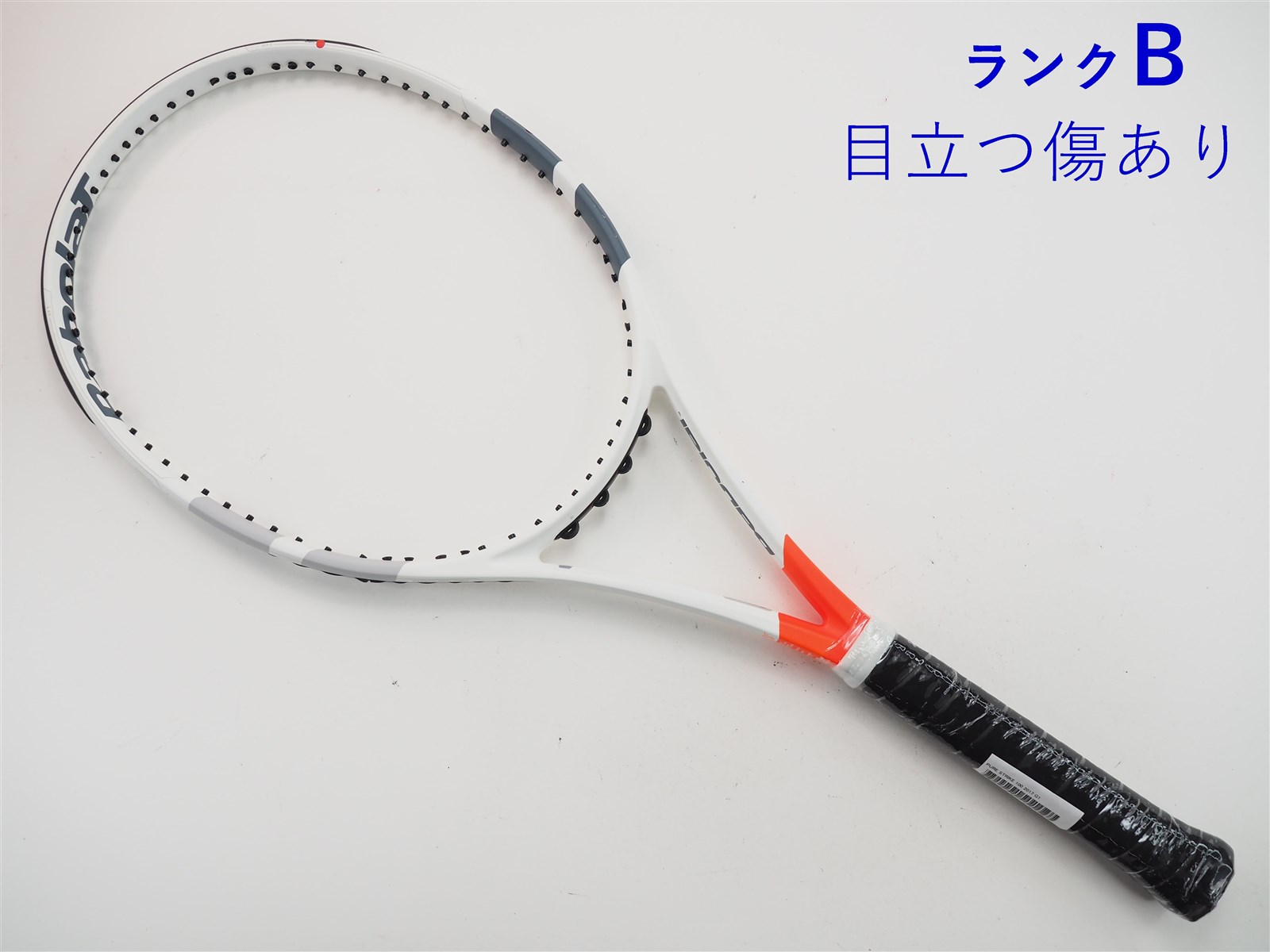 【中古】バボラ ピュア ストライク 100 2017年モデル【トップバンパー割れ有り】BABOLAT PURE STRIKE 100  2017(G1)【中古 テニスラケット】【送料無料】の通販・販売| バボラ| テニスサポートセンターへ