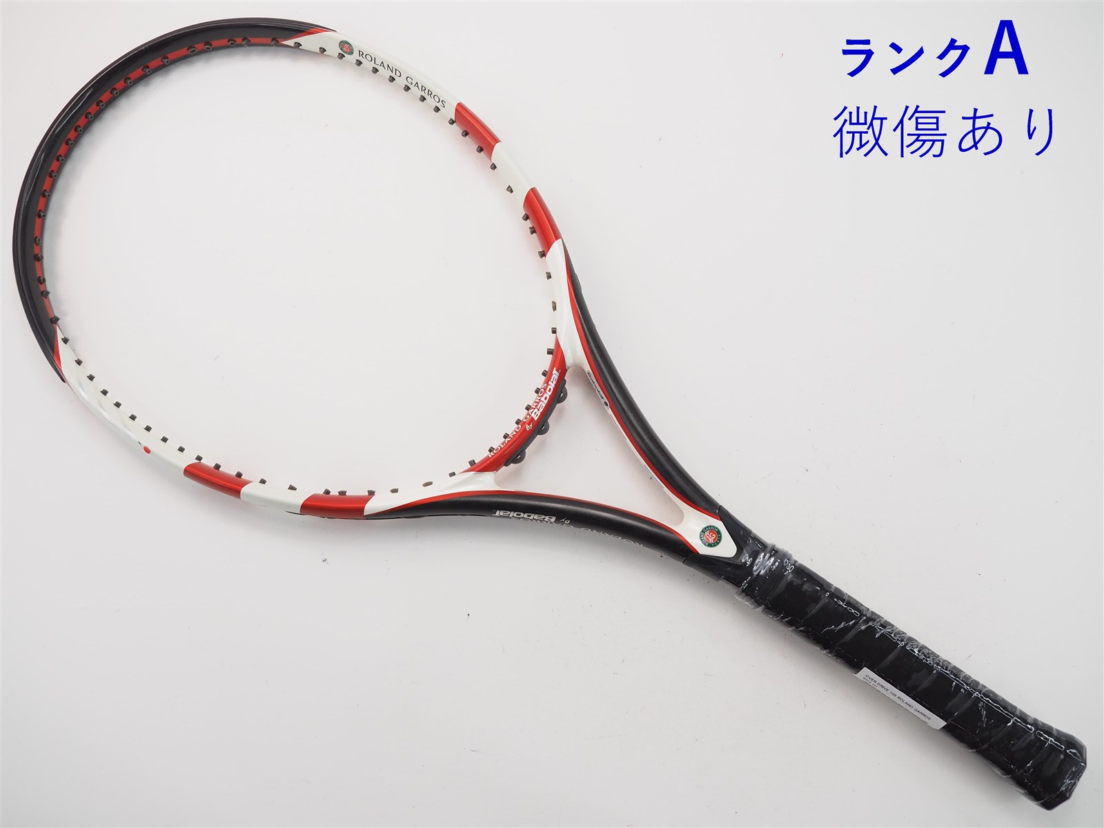 【中古】バボラ オーバードライブ105 ローランギャロス 2012年モデルBABOLAT OVER DRIVE 105 ROLAND GARROS  2012(G1)【中古 テニスラケット】【送料無料】の通販・販売| バボラ| テニスサポートセンターへ