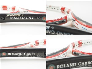 Babolat - 中古 テニスラケット バボラ オーバードライブ105 ローランギャロス 2012年モデル (G2)BABOLAT OVER DRIVE 105 ROLAND GARROS 2012 硬式テニスラケット 中古】バボラ オーバードライブ105 ローランギャロス 2012年