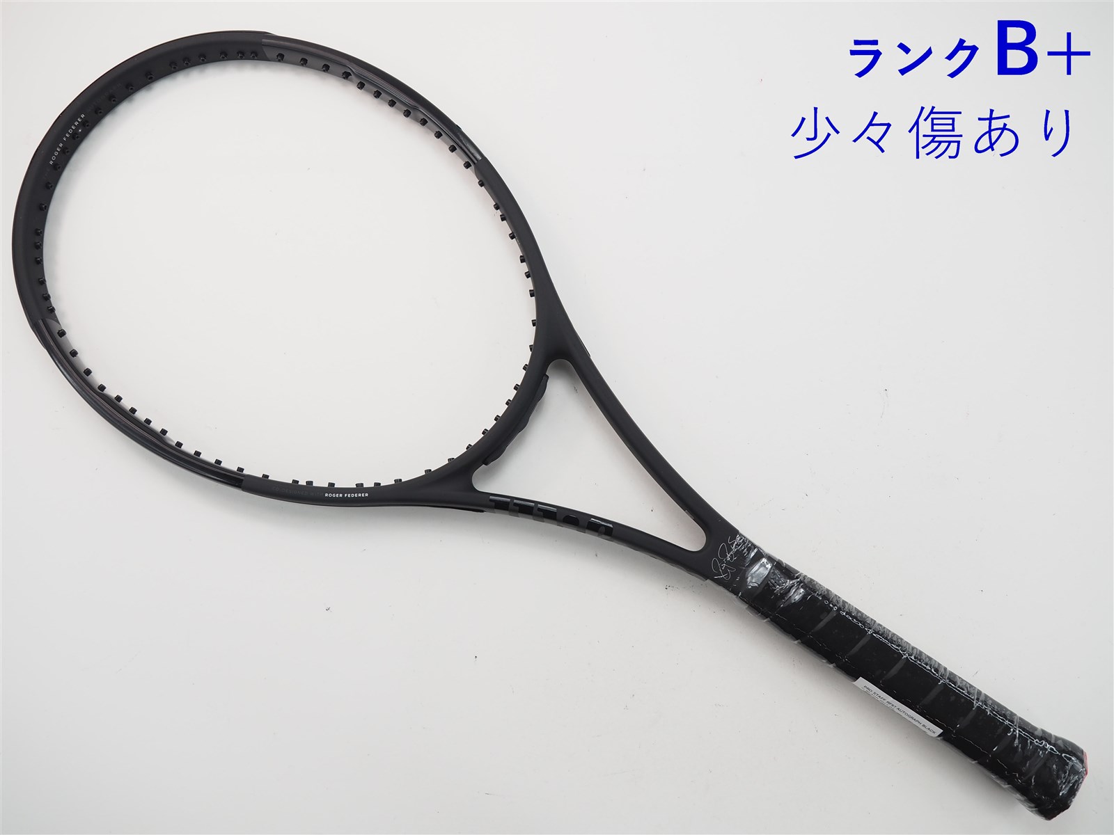 【中古】ウィルソン プロスタッフ RF97 オートグラフ ブラック イン ブラック 2017年モデルWILSON PRO STAFF RF97  AUTOGRAPH BLACK in BLACK 2017(G2)【中古 テニスラケット】【送料無料】の通販・販売| ウィルソン|  テニスサポートセンターへ