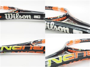中古 テニスラケット ウィルソン バーン 100エルエス 2015年モデル (G1)WILSON BURN 100LS 2015 中古】ウィルソン バーン 100エルエス 2015年モデルWILSON BURN