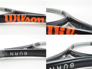 中古 テニスラケット ウィルソン バーン 100エス バージョン4.0 2021年モデル (G2)WILSON BURN 100S V4.0 2021 中古】ウィルソン バーン 100エス バージョン4.0 2021年モデル