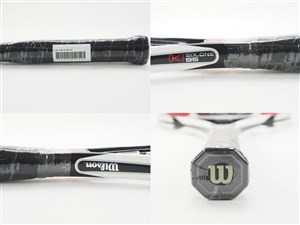 wilson - 中古 テニスラケット ウィルソン K シックス ワン 95 2007年モデル【一部グロメット割れ有り】 (G2)WILSON K SIX. ONE 95 2007 中古】ウィルソン K シックス ワン 95 2007年モデル【一部