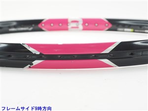 中古 テニスラケット ウィルソン バーン 100エルエス ピンク 2016年モデル (G1) WILSON BURN 100LS Pink 2016 (c25070141c) 中古】ウィルソン バーン 100エルエス ピンク 2016年モデルWILSON BURN