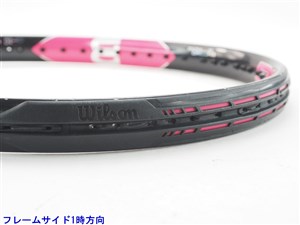 中古 テニスラケット ウィルソン バーン 100エルエス ピンク 2016年モデル (G2)WILSON BURN 100LS Pink 2016 中古】ウィルソン バーン 100エルエス ピンク 2016年モデルWILSON BURN
