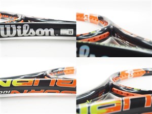 中古 テニスラケット ウィルソン バーン 100エルエス 2015年モデル (G2)WILSON BURN 100LS 2015 中古】ウィルソン バーン 100エルエス 2015年モデルWILSON BURN