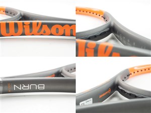 中古 テニスラケット ウィルソン バーン 100エス カウンターベール 2017年モデル (G2)WILSON BURN 100S CV 2017 中古】ウィルソン バーン 100エス カウンターベール 2017年