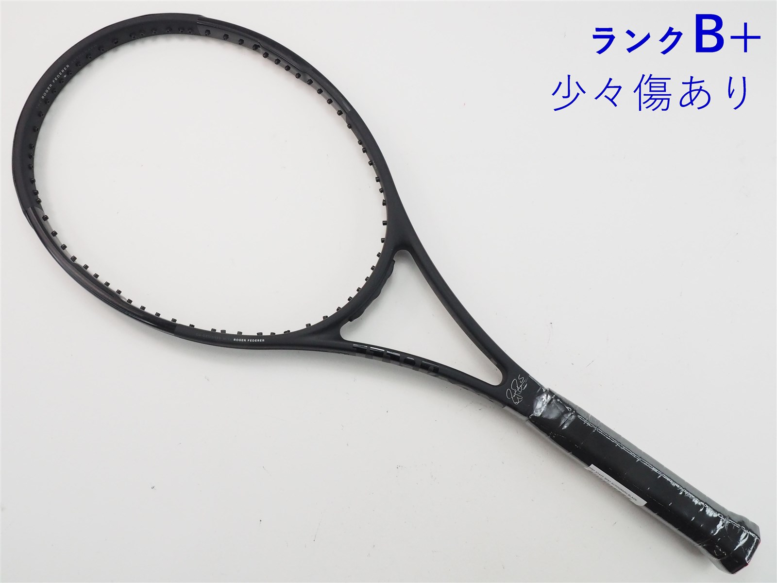 【中古】ウィルソン プロ スタッフ アールエフ97 オートグラフ ブラック イン ブラックWILSON PRO STAFF RF97  AUTOGRAPH BLACK in BLACK 2019(G3)【中古 テニスラケット】【送料無料】の通販・販売| ウィルソン|  テニスサポートセンターへ