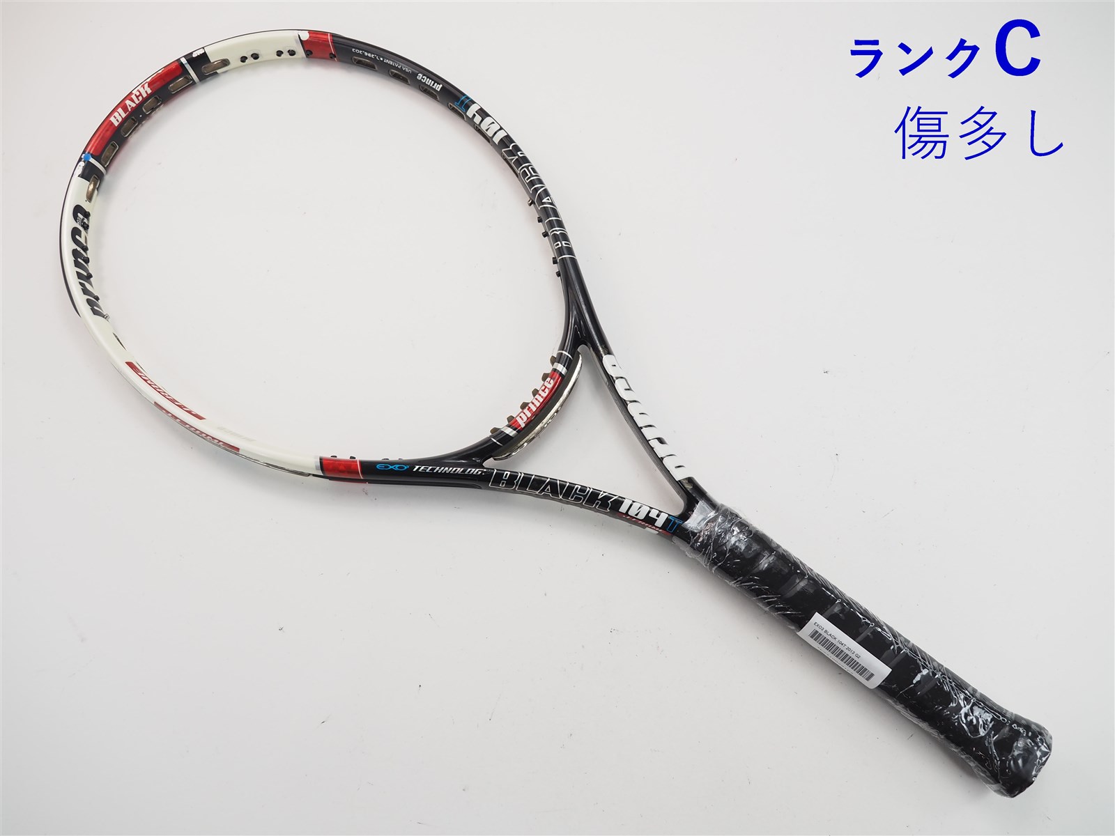 中古 テニスラケット プリンス イーエックスオースリー ブラック 104T 2013年モデル (G2)PRINCE EXO3 BLACK 104T 2013 c24100291c-m-01-pl.jpg