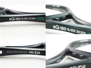 中古 テニスラケット ヨネックス RQ-190 ワイドボディ (SL3)YONEX RQ-190 WIDE BODY YONEX 中古 テニスラケット ヨネックス RQ-190 ワイドボディ