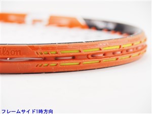 wilson - 中古 テニスラケット ウィルソン バーン 100ユーエルエス 2015年モデル (G1)WILSON BURN 100ULS 2015 Wilson 中古 テニスラケット ウィルソン バーン 100ユーエルエス