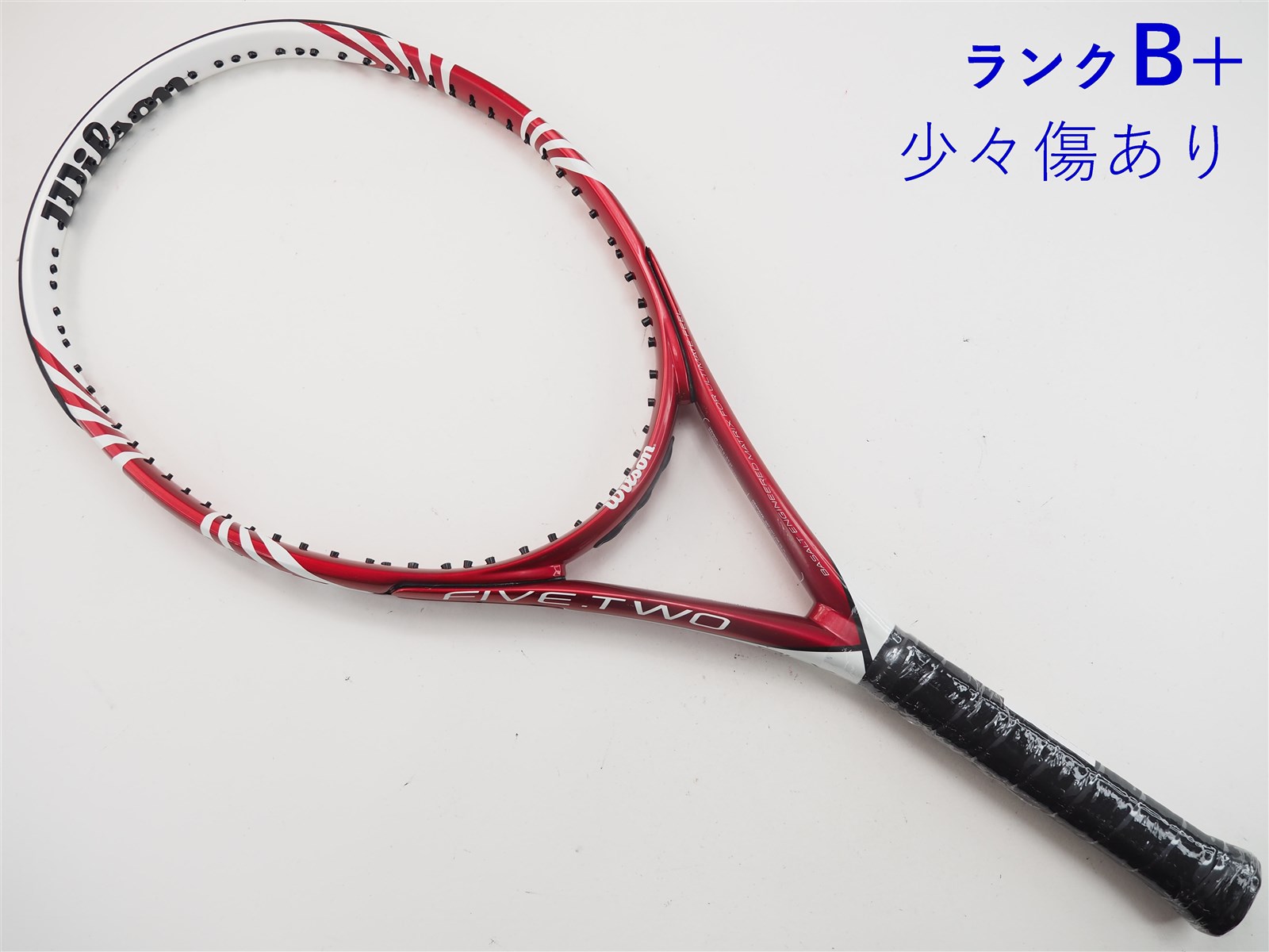 中古】ウィルソン ファイブ ツー 108 2012年モデルWILSON FIVE. TWO 108 2012(G1)【中古 テニスラケット】【送料無料】の通販・販売|  ウィルソン| テニスサポートセンターへ