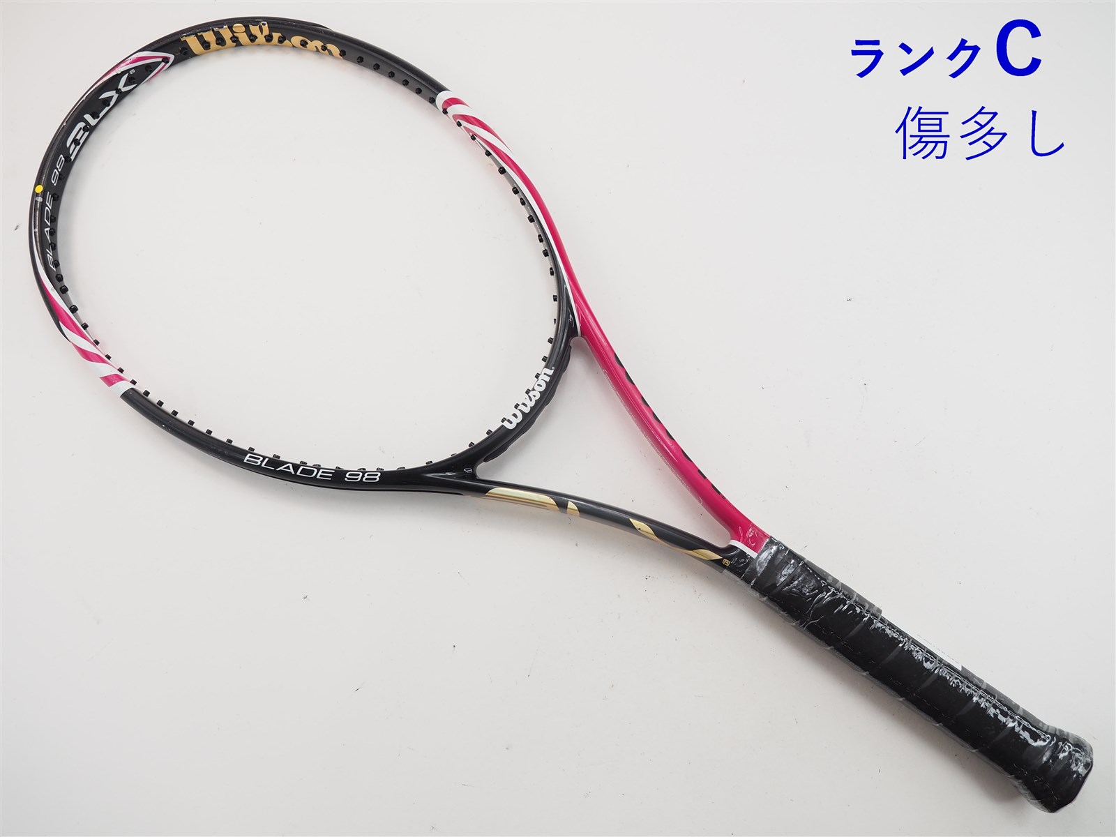 中古】ウィルソン ブレード 98 BLX ピンクWILSON BLADE 98 BLX PINK(G2)【中古  テニスラケット】【送料無料】の通販・販売| ウィルソン| テニスサポートセンターへ