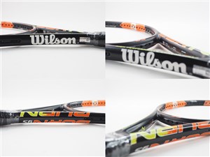 中古 テニスラケット ウィルソン バーン 95 2015年モデル (G2)WILSON BURN 95 2015 中古】ウィルソン バーン 25エス 2015年モデル【ジュニア用