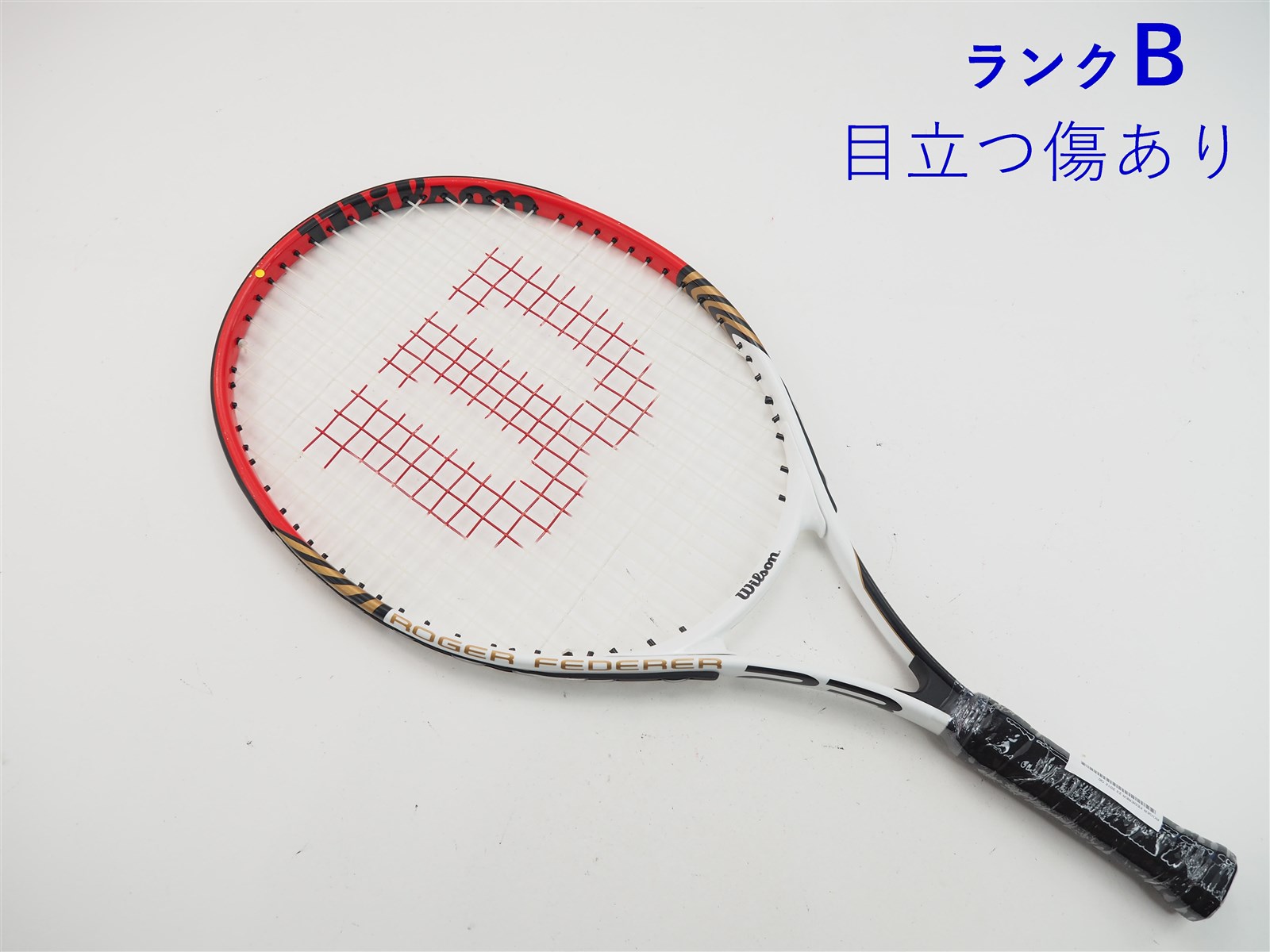 中古】ウィルソン ロジャーフェデラー 23 2012年モデル【キッズ用ラケット】【子供 子供用】WILSON ROGER FEDERER 23  2012(G0)【中古 テニスラケット】【こども】の通販・販売| ウィルソン| テニスサポートセンターへ