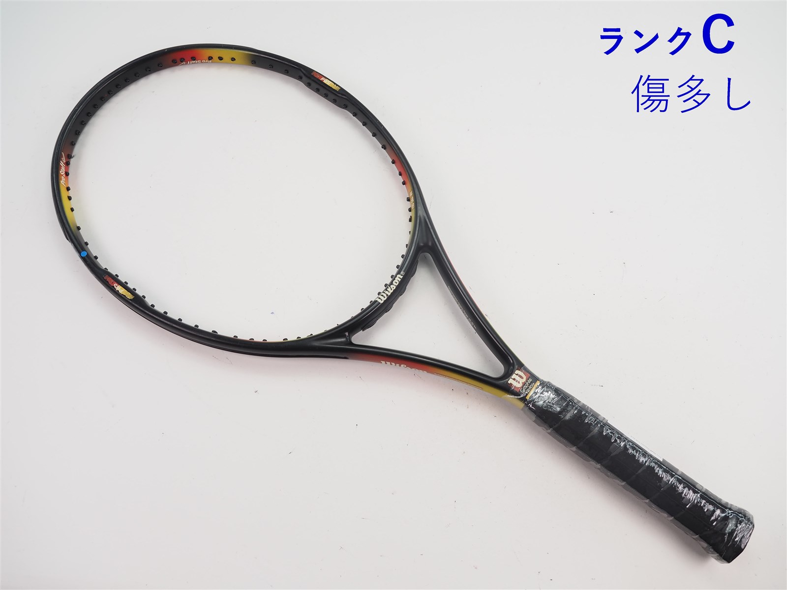 中古 テニスラケット ウィルソン プロ スタッフ クラッシック 110【一部グロメット割れ有り】 (SL3)WILSON Pro Staff Classic 110 中古】ウィルソン プロ スタッフ クラッシック 110【一部