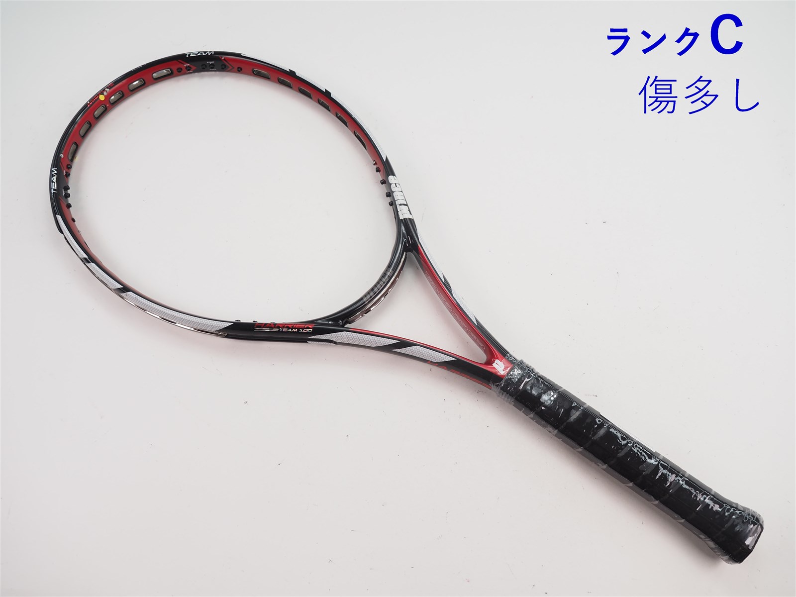 Prince - 中古 テニスラケット プリンス ハリアー チーム 100 2013年モデル (G2)PRINCE HARRIER TEAM 100 2013 中古】プリンス ハリアー チーム 100 2013年モデルPRINCE