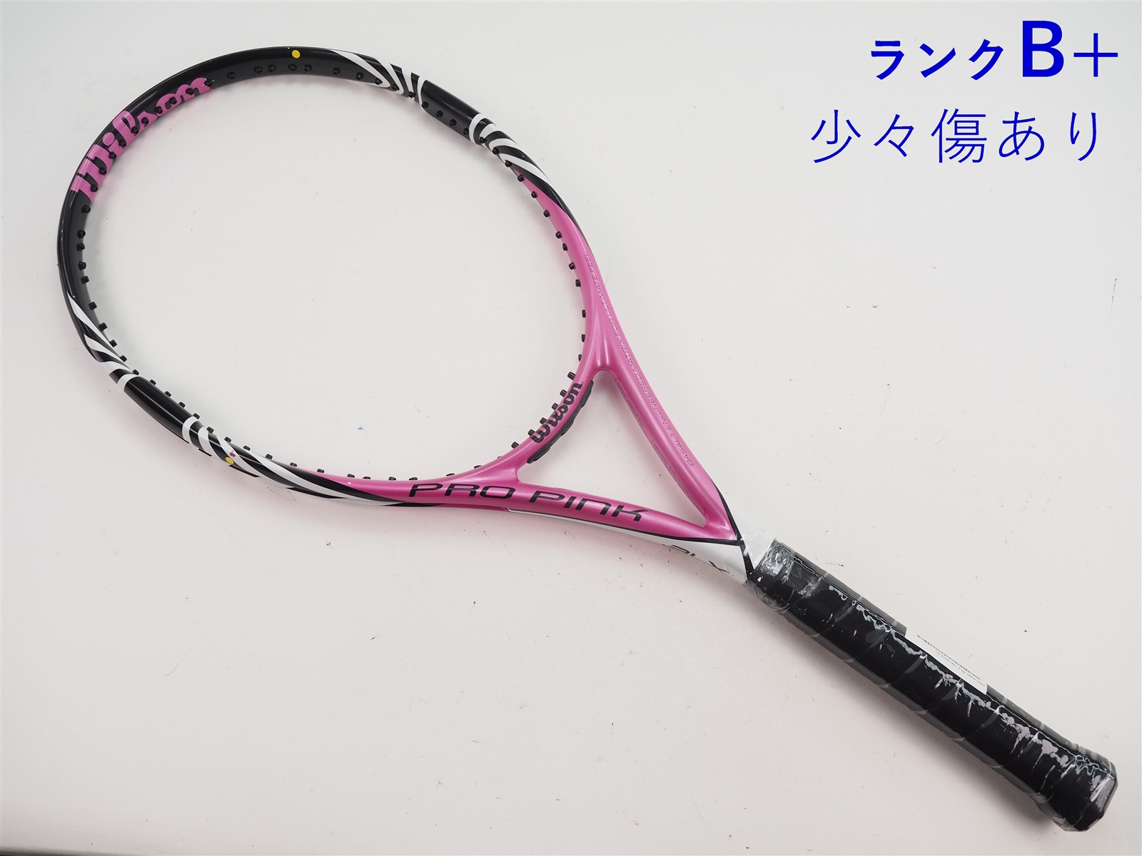 wilson - 中古 テニスラケット ウィルソン バーン ピンク 21