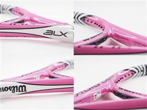 【高価値】 BLX ピンク プロ 中古】ウィルソン 100 PRO 2012年モデルWILSON ラケット