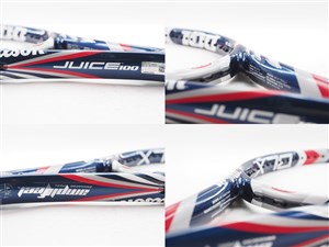 wilson - 中古 テニスラケット ウィルソン ジュース 100 2013年モデル (L1)WILSON JUICE 100 2013 中古】ウィルソン ジュース 100 2013年モデルWILSON JUICE 100 2013(L1