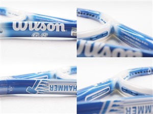 中古 テニスラケット ウィルソン ハンマー 6.8 110 2003年モデル (G1)WILSON HAMMER 6.8 110 2003 中古】ウィルソン ハンマー 6.8 110 2003年モデルWILSON HAMMER