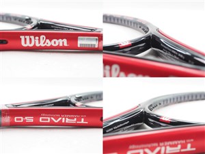 wilson - 中古 テニスラケット ウィルソン トライアド 5.0 110 2002年モデル (G2)WILSON TRIAD 5.0 110 2002 硬式テニスラケット 中古】ウィルソン トライアド 5.0 110 2002年モデルWILSON TRIAD