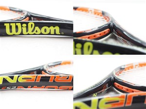 中古】ウィルソン バーン 25エス 2015年モデル【ジュニア用ラケット
