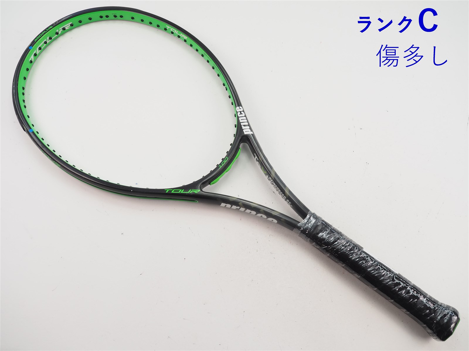Prince - 中古 テニスラケット プリンス ツアー 100(310g) 2018年モデル (G3)PRINCE TOUR 100(310g) 2018 中古】プリンス ツアー 100(310g) 2018年モデル【一部グロメット