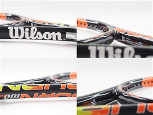 wilson - 中古 テニスラケット ウィルソン バーン 100 チーム 2016年モデル (G1)WILSON BURN 100 TEAM 2016 中古】ウィルソン バーン 100 チーム 2016年モデルWILSON BURN