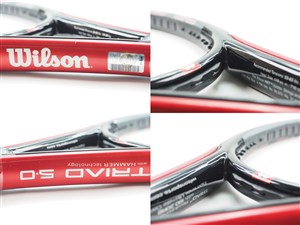 wilson - 中古 テニスラケット ウィルソン トライアド 5.0 110 2002年モデル (G2)WILSON TRIAD 5.0 110 2002 中古】ウィルソン トライアド 5.0 110 2002年モデルWILSON TRIAD