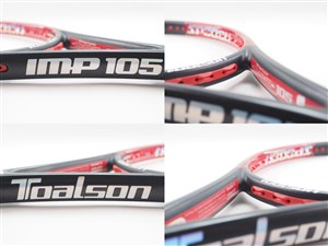 中古 テニスラケット トアルソン スプーン IMP 105 2018年モデル (G2)TOALSON SPOOON IMP 105 2018 中古】トアルソン スプーン IMP 105 2018年モデルTOALSON SPOOON
