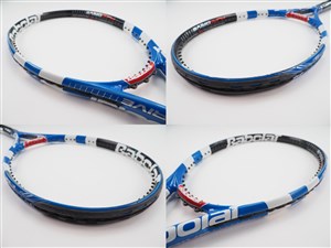 Babolat - 中古 テニスラケット バボラ ピュアドライブ 2009年モデル【多数グロメット割れ有り】 (G1)BABOLAT PURE DRIVE 2009 中古】バボラ ピュアドライブ 2009年モデル【一部グロメット割れ