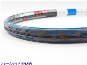 Babolat - 中古 テニスラケット バボラ ピュア ドライブ プラス 2009年モデル【一部グロメット割れ有り】 (G2)BABOLAT PURE DRIVE + 2009 中古】バボラ ピュアドライブ 2009年モデル【一部グロメット割れ
