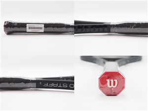 中古 テニスラケット ウィルソン プロ スタッフ アールエフ97 オートグラフ ブラック イン ブラック (G3)WILSON PRO STAFF RF97 AUTOGRAPH BLACK in BLACK 2019 フェデラー選手使用モデル・ウィルソン「2019 プロスタッフ RF97