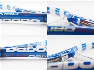 Babolat - 中古 テニスラケット バボラ ピュア ドライブ ライト 2009年モデル【一部グロメット割れ有り】 (G1)BABOLAT PURE DRIVE LITE 2009 中古】バボラ ピュア ドライブ ライト 2009年モデル【一部