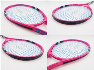 Amazon | Wilson Burn Pink 25 テニスラケット 9-10歳のお子様