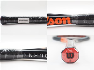 中古 テニスラケット ウィルソン バーン 100エス バージョン4.0 2021年モデル (G1)WILSON BURN 100S V4.0 2021 (c25050260c) 中古】ウィルソン バーン 100エス バージョン4.0 2021年モデル