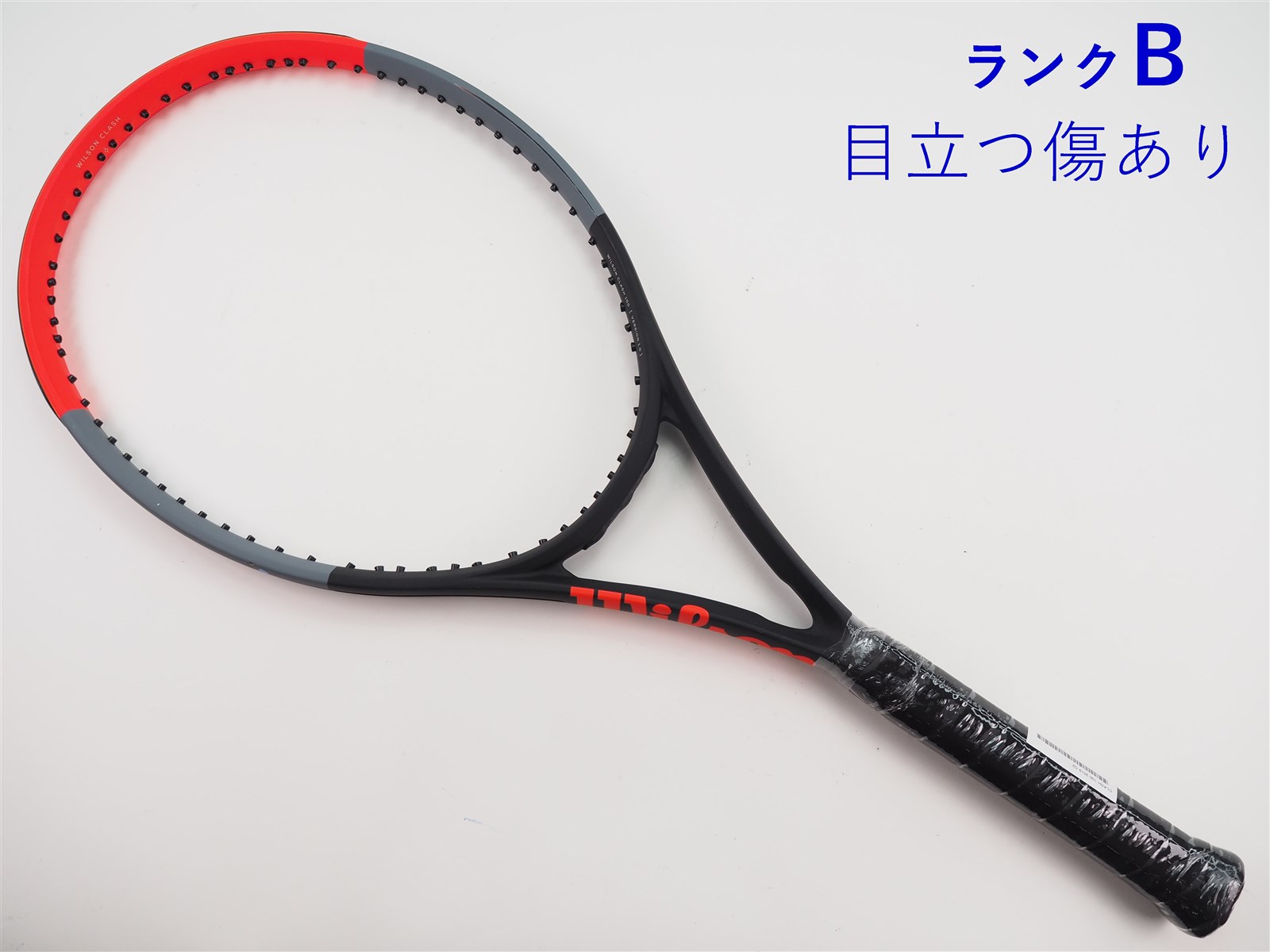 中古 テニスラケット ウィルソン クラッシュ 100 2019年モデル (G2) WILSON CLASH 100 2019 (c25050316c) c25050316c-m-01-pl.jpg