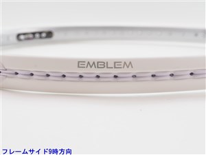 Prince - 中古 テニスラケット プリンス エンブレム 120 2017年モデル【一部グロメット割れ有り】 (G1)PRINCE EMBLEM 120 2017 Prince - 中古 テニスラケット プリンス エンブレム 120 2017年