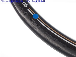 中古 テニスラケット プリンス グラファイト プロ 90【トップバンパー割れ有り】 (G5) PRINCE GRAPHITE PRO 90 (c25050424c) 中古】プリンス グラファイト プロ 90【トップバンパー割れ有り
