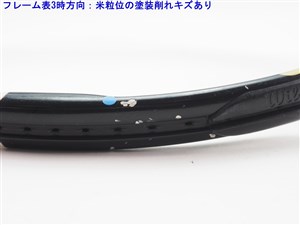 中古 テニスラケット ウィルソン シックスワン BLX 95 USスペック 2010年モデル (G3) WILSON SIX.ONE BLX 95 US 2010 (c25060029c) 中古】ウィルソン シックスワン BLX 95 USスペック 2010年モデル